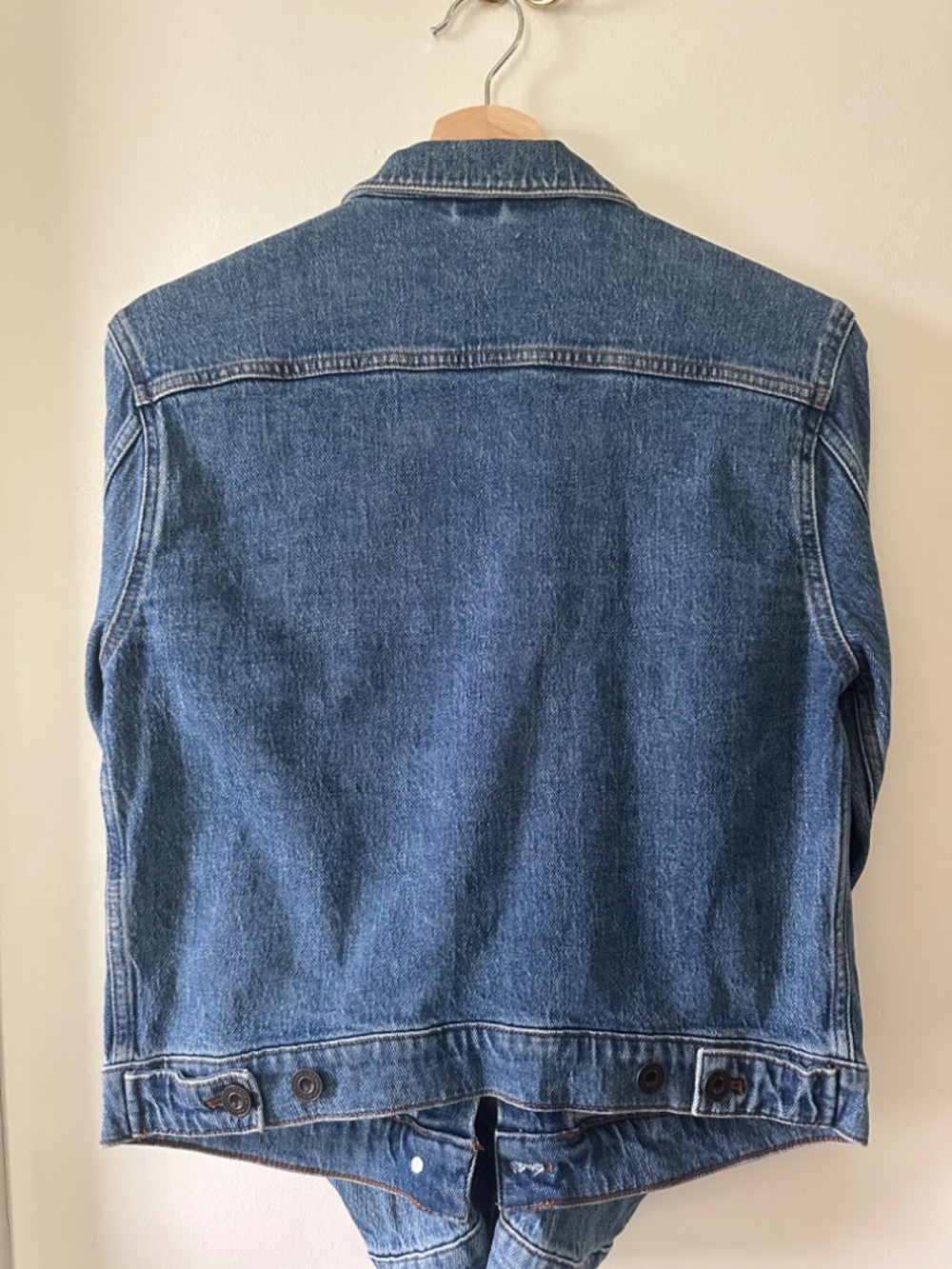 French Connection Blue Denim Jean Jacket - Picture 3 of 5